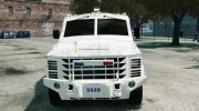 Lenco Bearcat NYPD ESU V.2 para GTA 4 miniatura 6