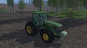 John Deere 8300 для Farming Simulator 2015 миниатюра 2