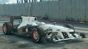 Sauber F1 для GTA 5 миниатюра 1