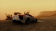 Lexus LFA para GTA San Andreas miniatura 5