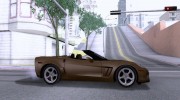 Chevrolet Corvette C6 GS Convertible 2012 для GTA San Andreas миниатюра 4