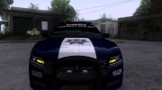 2015 Dodge charger police federal para GTA San Andreas miniatura 2