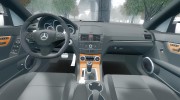 Mercedes-Benz C63 для GTA 4 миниатюра 7