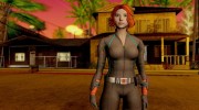 Scarlet Johanson Blackwidow (Marvel Heroes) для GTA San Andreas миниатюра 2