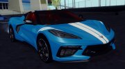 Chevrolet Corvette C8 Convertible 2020 для GTA San Andreas миниатюра 1