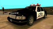 Police car HD for GTA San Andreas miniature 4