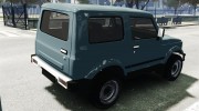 Suzuki Samurai v1.0 для GTA 4 миниатюра 5