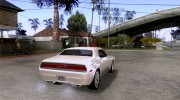 Dodge Challenger concept для GTA San Andreas миниатюра 4