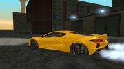 2020 Chevrolet Corvette C8 для GTA San Andreas миниатюра 3