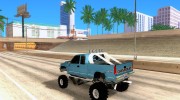 Chevrolet Silverado (OffRoad) 1996 для GTA San Andreas миниатюра 2
