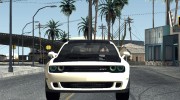 2017 Dodge Challenger Demon para GTA San Andreas miniatura 9