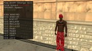 Bloods Ballas3 для GTA San Andreas миниатюра 1