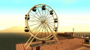Новое колесо обозрения для GTA San Andreas миниатюра 3