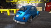 Volkswagen Fusca (Beetle) SA Style для GTA San Andreas миниатюра 3