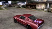 Ford Mustang 67 Custom для GTA San Andreas миниатюра 3