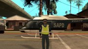 Сотрудник ДПС в форме старого образца V2 для GTA San Andreas миниатюра 1