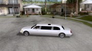 Lincoln Towncar limo 2003 for GTA San Andreas miniature 2