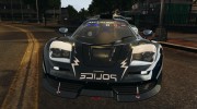 McLaren F1 ELITE Police [ELS] для GTA 4 миниатюра 6