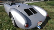 1956 Porsche 550a Spyder для GTA 5 миниатюра 3