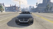 2013 BMW M6 F13 Coupe 1.1 для GTA 5 миниатюра 2