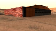 Desert airport house-Retextured для GTA San Andreas миниатюра 4