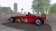 Ferrari F 2005 для GTA San Andreas миниатюра 3