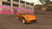 GTA V Dewbauchee Rapid GT для GTA San Andreas миниатюра 1