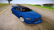 BMW M6 Tuned for GTA San Andreas miniature 1