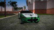 Maserati GranTurismo Police para GTA Vice City miniatura 2