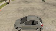 Peugeot 206 GTi - Stock для GTA San Andreas миниатюра 2
