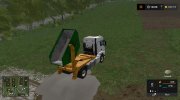 MAN skip truck with container (v1.0 Pummelboer) for Farming Simulator 2017 miniature 11