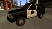 2001 GMC Jimmy Police для GTA San Andreas миниатюра 3