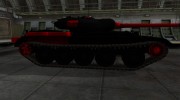 Черно-красные зоны пробития Т-54 for World Of Tanks miniature 5