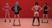 Black Pink Kill This Love Dance для Sims 4 миниатюра 6