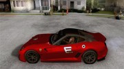 Ferrari 599xx 2010 para GTA San Andreas miniatura 2