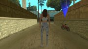 Девушка в джинсах for GTA San Andreas miniature 3