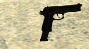 Beretta with long ammo clip для GTA San Andreas миниатюра 5