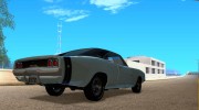 Dodge Charger RT HEMI 1968 для GTA San Andreas миниатюра 4