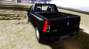 Dacia Logan Pick-up ELIA tuned для GTA 4 миниатюра 3