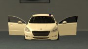 Peugeot 508 Sivil Polis for GTA San Andreas miniature 3