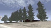 HD Vegetation для GTA San Andreas миниатюра 16
