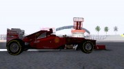 Ferrari F2012 для GTA San Andreas миниатюра 2