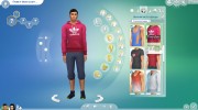 Толстовки Adidas для Sims 4 миниатюра 6