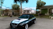 BMW M5 E60 Police for GTA San Andreas miniature 1