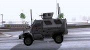 MRAP Mèxico Marines para GTA San Andreas miniatura 2