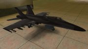 FA-18 Hornet para GTA Vice City miniatura 4