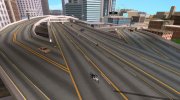Дороги как в США para GTA San Andreas miniatura 5