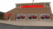 Русская пожарная станция в Сан Фиеро для GTA San Andreas миниатюра 1