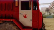 МАЗ 535 Пожарный для GTA San Andreas миниатюра 3