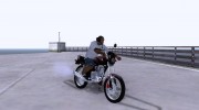 Yamaha YBR 125 para GTA San Andreas miniatura 7